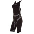 Mono de Triatlón Mosconi Tri Shar Ef Negro - Gris Perla Mujer