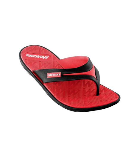 Chanclas Mosconi Finger 2.0 Negro - Rojo