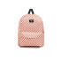 Mochila Vans Old Skool Check Rojo Unisex
