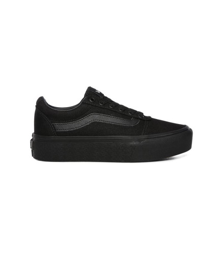 Zapatillas Vans Wm Ward Platform (Canvas) Negro Mujer