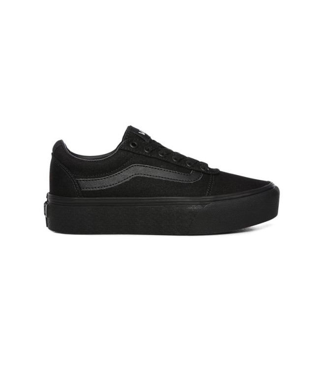 Zapatillas Vans Wm Ward Platform (Canvas) Negro...