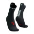 Calcetines de Running Compressport Pro Racing v4.0 Run High Negro/Blanco