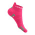 Calcetines de Running Compressport Pro Racing v4.0 Run Low Dazz Azul/Blanco