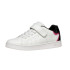 Zapatillas Geox Eclyper Infantil Blanco/Negro
