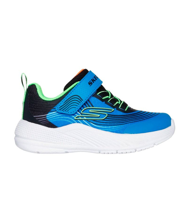 Zapatillas Skechers Microspec Advance Niño Azul