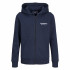 Sudadera Jack and Jones Jjalvis Sweat Zip  Navy Blazer Infantil