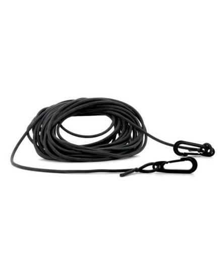 Cabo Elastico Flotante Boya Ø4mm Negro (12m) Cressi