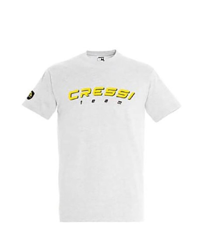 Camiseta Cressi Team Hombre Bigoré-Amarillo