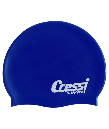 Gorro de natación Cressi Silicona Azul royal