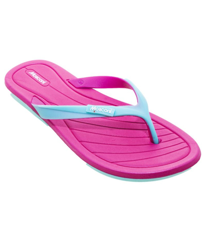 Chanclas Mosconi Finger 2.0 Fuxia - Azul...