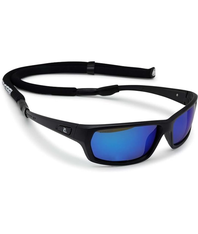 Gafas Cressi Bill Floating Negro-Lente Espejo Azul