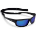 Gafas Cressi Bill Floating Negro-Lente Espejo Azul