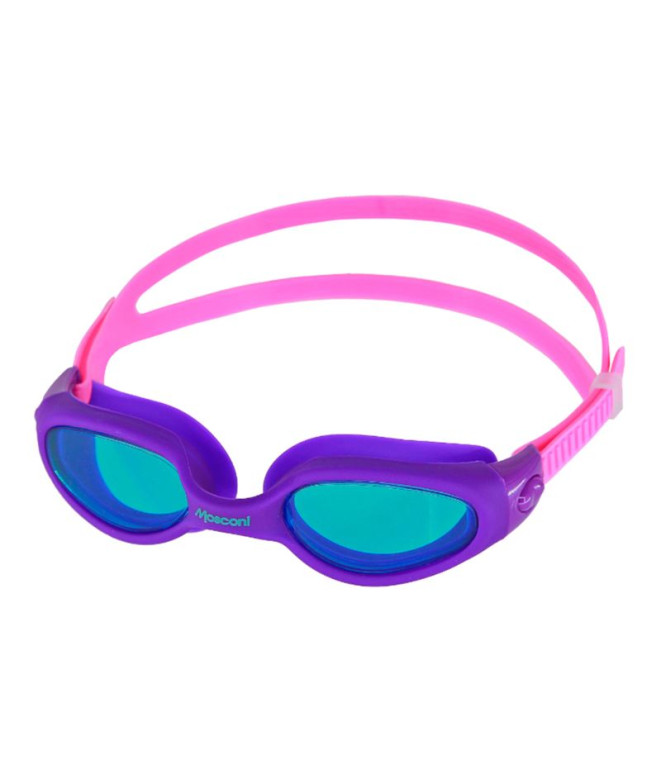 Gafas de Natación Mosconi Button Morado - Fuxia