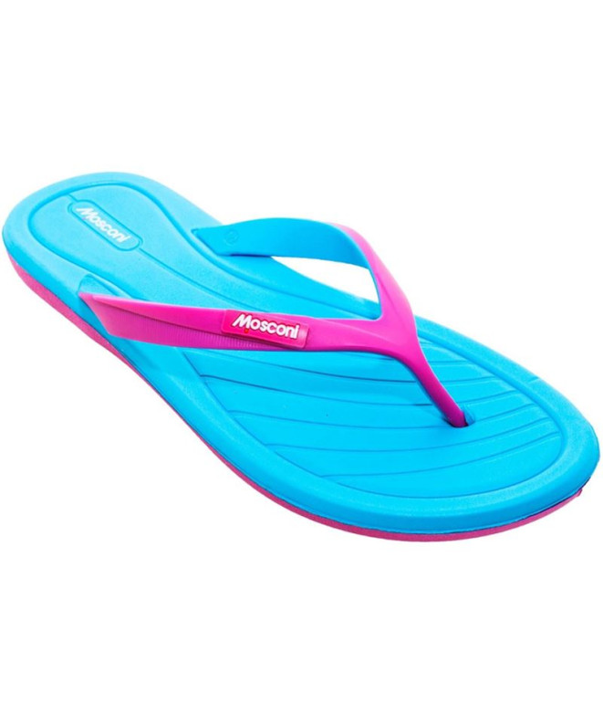Chanclas Mosconi Finger 2.0 Pack 20 Aguamarina...