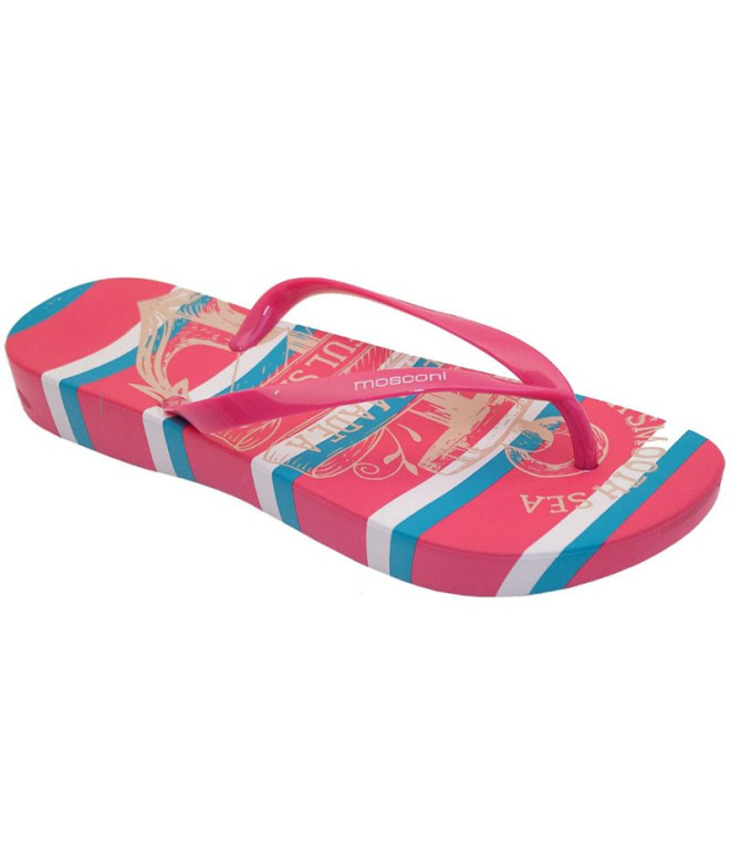 Zapatillas Mosconi Marina Pack 24 Fuxia Mujer