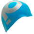 Gorro de Natación Mosconi Reverse Vol.Logo Turquesa - Plata