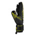 Guantes de Portero de Fútbol Reush Attrakt Infinity Finger Support Negro-Oro