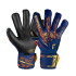 Guantes de Portero de Fútbol Reush Attrakt Gold X Evolution Azul-Oro-Negro