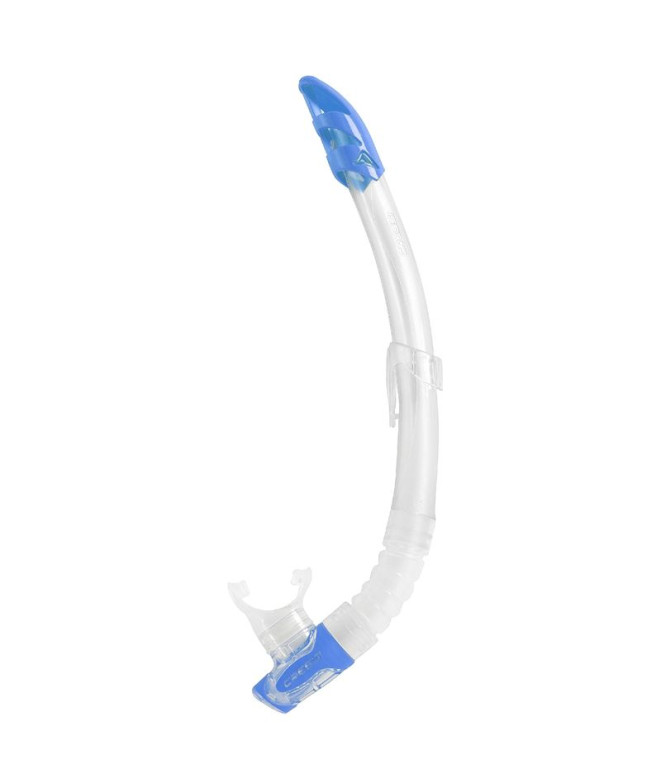 Tubo Cressi Gamma transparente-azul