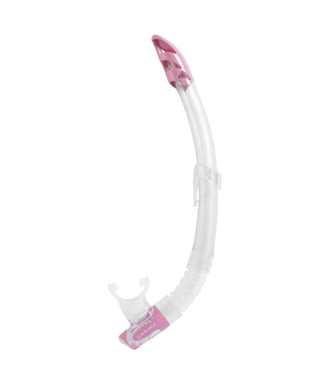 Tubo Cressi Gamma transparente-rosa