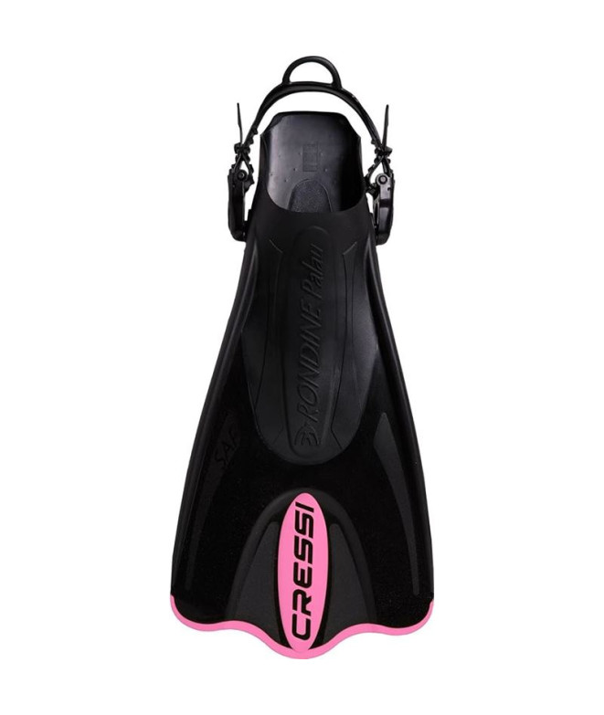 Aleta Paleta Saf Cressi Negro-Rosa