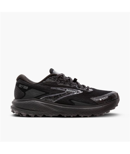 Zapatillas de Trail Brooks Divide 5 GTX Hombre Negro