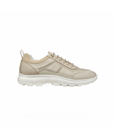 Zapatillas Geox Spherica C - Tess.Maglia+Sca Mujer Beige