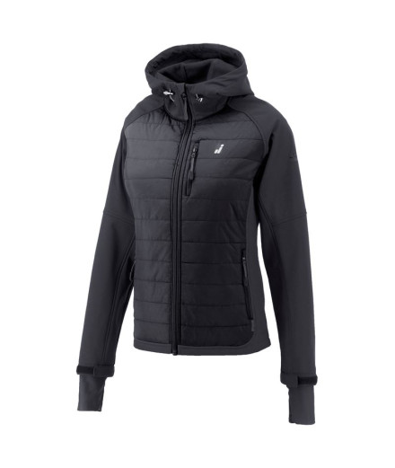 Anorack de Montaña Joluvi Hybrid Shell Negro Mujer