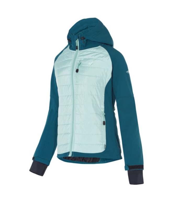 Anorack Joluvi Hybrid Shell Verde Tiza /Azul...