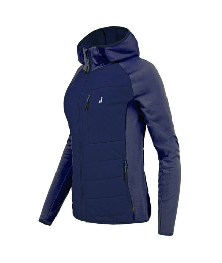Anorack de Montaña Joluvi Hybrid 2.0 Mujer Marino