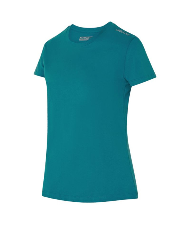 Camiseta Montaña Joluvi Combed Cotton Esmeralda...