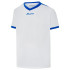 Camiseta de Montaña Joluvi Play Comp Hombre Blanco-Azul Royal