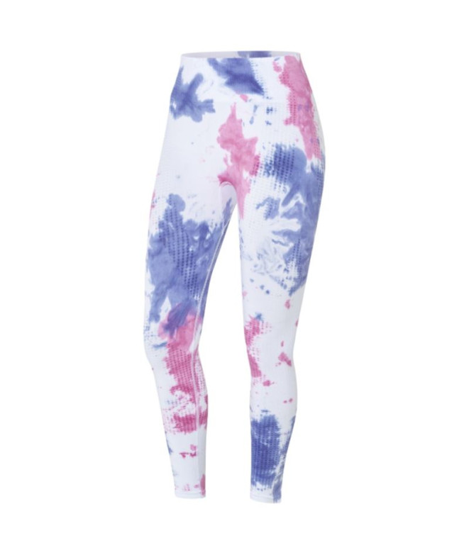 Mallas de Fitness Joluvi Tie Dye Mujer Azul...