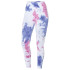 Mallas de Fitness Joluvi Tie Dye Mujer Azul Lago/Orquidea Oscuro