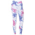 Mallas de Fitness Joluvi Tie Dye Mujer Azul Lago/Orquidea Oscuro