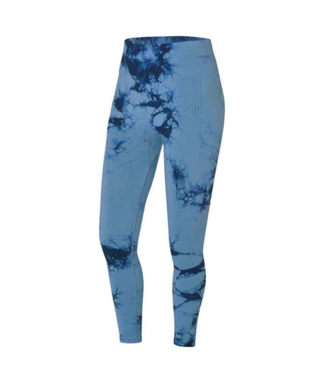 Mallas de Fitness Joluvi Tie Dye Mujer Azul...