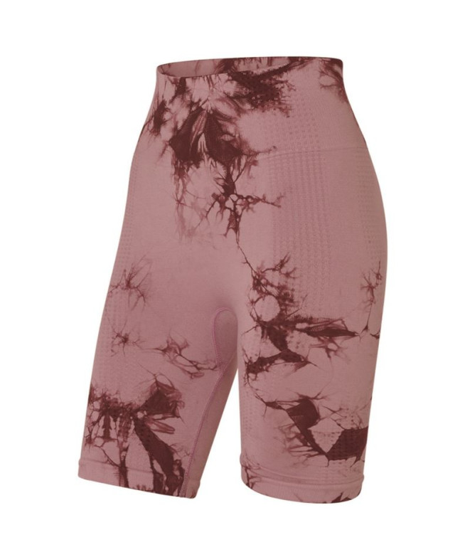 Bermuda Joluvi Tie Dye Mujer Rosa...