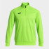 Sudadera Joma Faraon Hombre Verde Fluor Media Cremallera