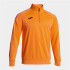 Sudadera Joma Faraon Hombre Naranja Fluor Media Cremallera