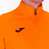 Sudadera Joma Faraon Hombre Naranja Fluor Media Cremallera