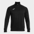 Sudadera Joma Faraon Hombre Negro Media Cremallera