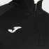 Sudadera Joma Faraon Hombre Negro Media Cremallera