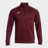 Sudadera Joma Faraon Hombre Burdeos Media Cremallera