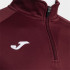 Sudadera Joma Faraon Hombre Burdeos Media Cremallera