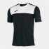 Camiseta Manga Corta Joma Winner Hombre Negro-Blanco