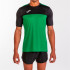 Camiseta Manga Corta Joma Winner Hombre Verde - Negro