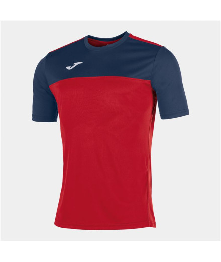 Camiseta Manga Corta Joma Winner Hombre Rojo - Marino