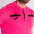 Camiseta De Fútbol Joma Manga Corta Referee Hombre Rosa Flúor