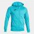 Chaqueta con Capucha Joma Menfis Hombre Turquesa flúor