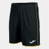 Short Joma Liga Hombre Negro-Amarillo